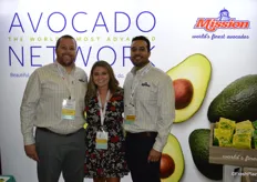 Stephan Fink, Jenna Rose Lee and Santiago Peña with Mission Produce.